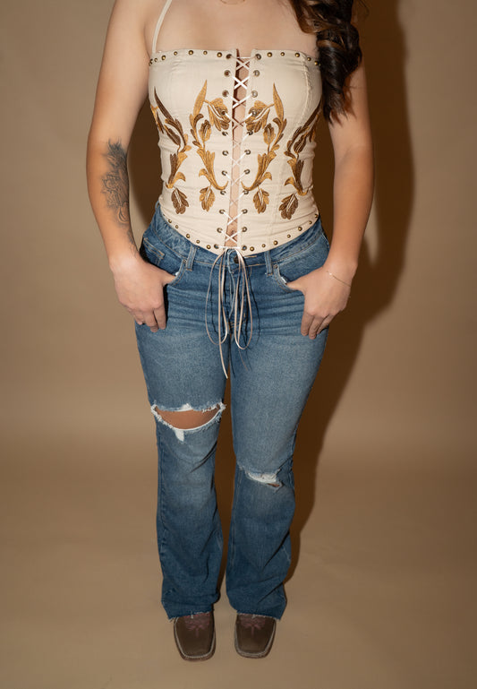 Denim Flare Jeans